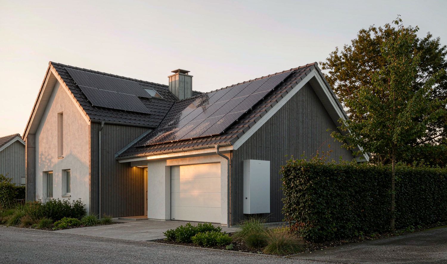 Residential rooftop solar with home battery